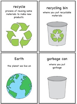 recycling worksheet for kids