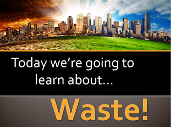 Preview of Recycling Waste Informational Powerpoint