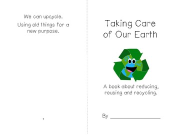 Preview of Recycling Workbook