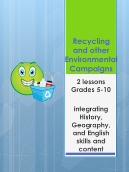 Preview of Recycling and other Environmental Campaigns- activities, research tasks and more