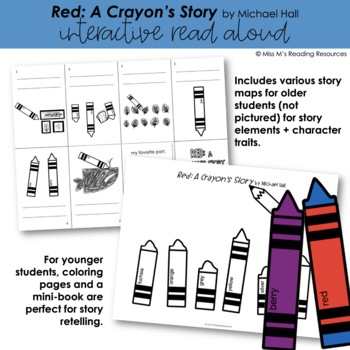 red a crayons story
