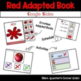 Red Adapted Book - Google Slides