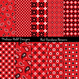 Red Bandana Patterns