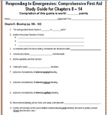 Red Cross Responding to Emergencies: First Aid Study Guide