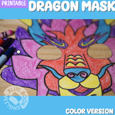 Red Dragon Mask Craft | Dragon Boat Festival