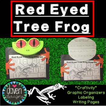 Preview of Red Eyed Tree Frog Resources