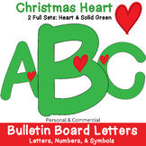 Heart Christmas Bulletin Board Set Commercial Clipart Dece