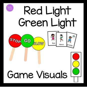 Preview of Red Light, Green Light - Movement Regulation Executive Function