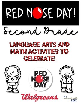 Preview of Red Nose Day Children's Activities (2nd Grade)
