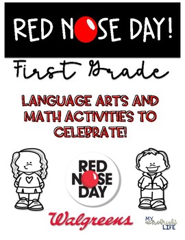 Preview of Red Nose Day Children's Activities (1st Grade)