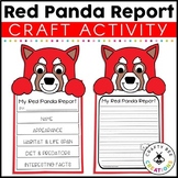 Red Panda Craft Activity | Animal Research Reports | Fores