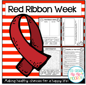 Preview of Activities to Support Red Ribbon Week!