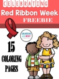 Red Ribbon Coloring Pages (RED RIBBON WEEK)
