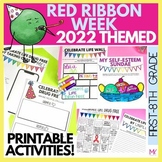 Red Ribbon Week 2022 Printable Activities DRUG FREE