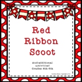 Red Ribbon Week Activities:  Red Ribbon Scoot and More!