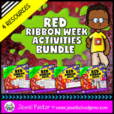 Red Ribbon Week Activities 2022 BUNDLE Word Searches Book 