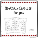 Red Ribbon Week Activities:  Healthy Choices Bingo