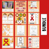 Red Ribbon Week Activities Writing Book Drug Free Kinderga
