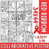 Red Ribbon Week  Bulletin board | Be Kind To Your Mind Col