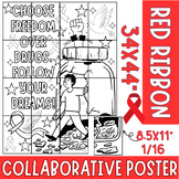 Red Ribbon Week Collaborative Poster Art : follow your dre