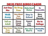 Red Ribbon Week Drug Free Bingo