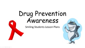 Preview of Red Ribbon Week Drug Prevention Awareness Lesson Bundle