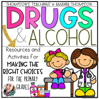 Preview of Red Ribbon Week - Drugs and Alcohol Lesson Plans - Drug Awareness