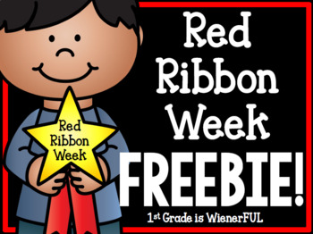 Preview of Red Ribbon Week FREEBIE