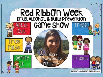 Preview of Red Ribbon Week Game Show (Grades 2nd-6th)
