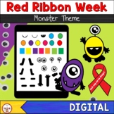 Red Ribbon Week Monster Theme | Digital Resource