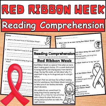 Red Ribbon Week Reading Bookmarks – Just Say No, Red Ribbon Week Bookmarks