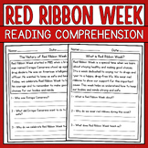 Red Ribbon Week Reading Comprehension Passages • Red Ribbo