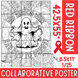 Red Ribbon Week : Say boo To Drugs Collaborative poster Co