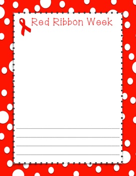 Preview of Red Ribbon Week Templates