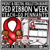 Red Ribbon Week Writing Activity Bulletin Board, Student P