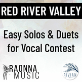 Red River Valley from Easy Solos and Duets for Vocal Contest #