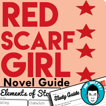 Preview of Red Scarf Girl Close Reading/Discussion Questions