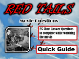 Red Tails (2012) - 25 Movie Questions with Answer Key (Qui