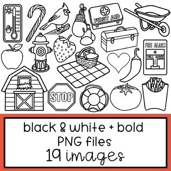 fire alarm clipart black and white hearts