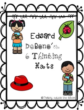 Preview of Red Thinking Hat Interactive Notebook-Gifted and Talented