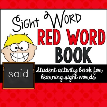 Preview of Red Word Book