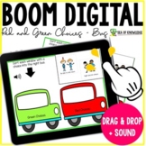 Red and Green Choices Bus SEL - Boom Cards Distance Learning