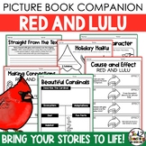 Red and Lulu Book Companion with Book Review Pennant