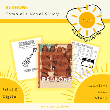 Preview of Redbone | Graphic Novel | Complete Novel Study