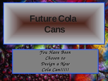 Preview of Redesign the Cola Can Project (Formulas)