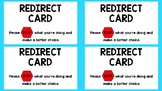 Redirect Cards