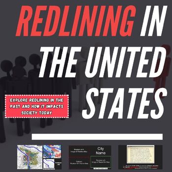 Preview of Redlining in the United States, 4 Lessons and Activities