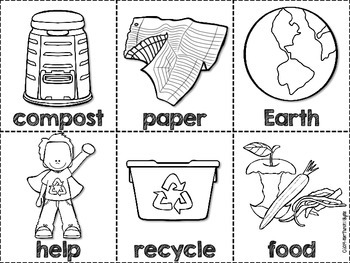 Reduce, Reuse, Recycle ABC Order Cut and Paste Printable---FREEBIE