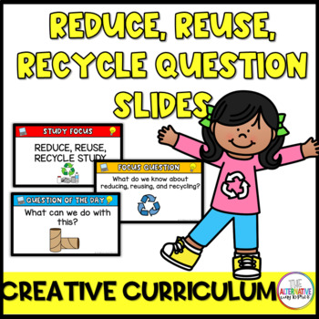 Preview of Reduce Reuse Recycle Study Question Slides Curriculum Creative