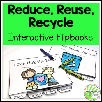 Preview of Reduce, Reuse, Recycle Interactive Flip Books 